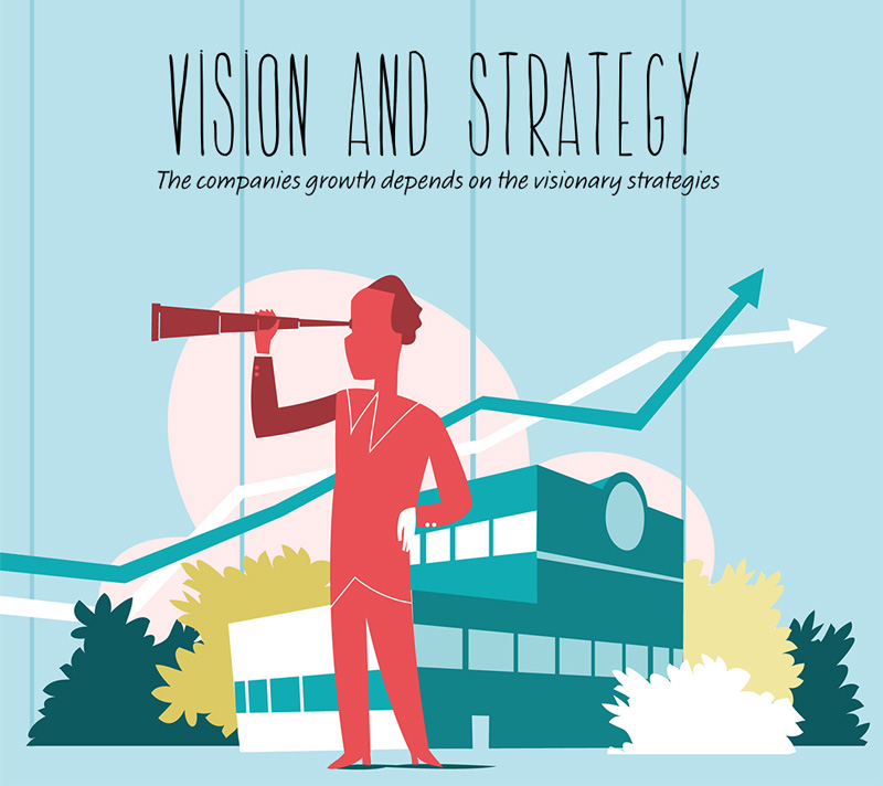Vision and Strategy vector illustration by Hurca!