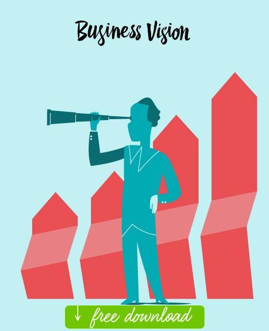 Business Vision Blue