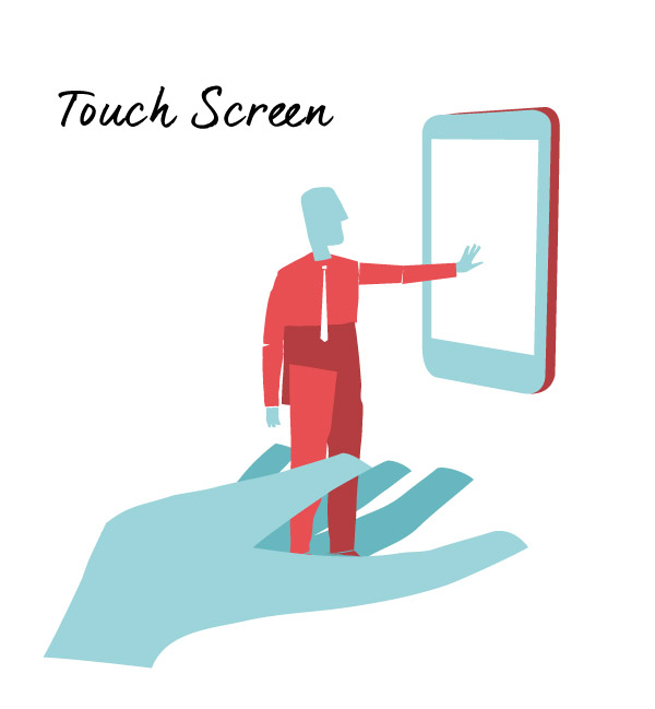 Touch Screen vector art by Hurca!