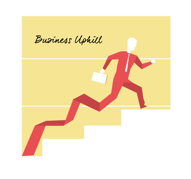 Business Uphill