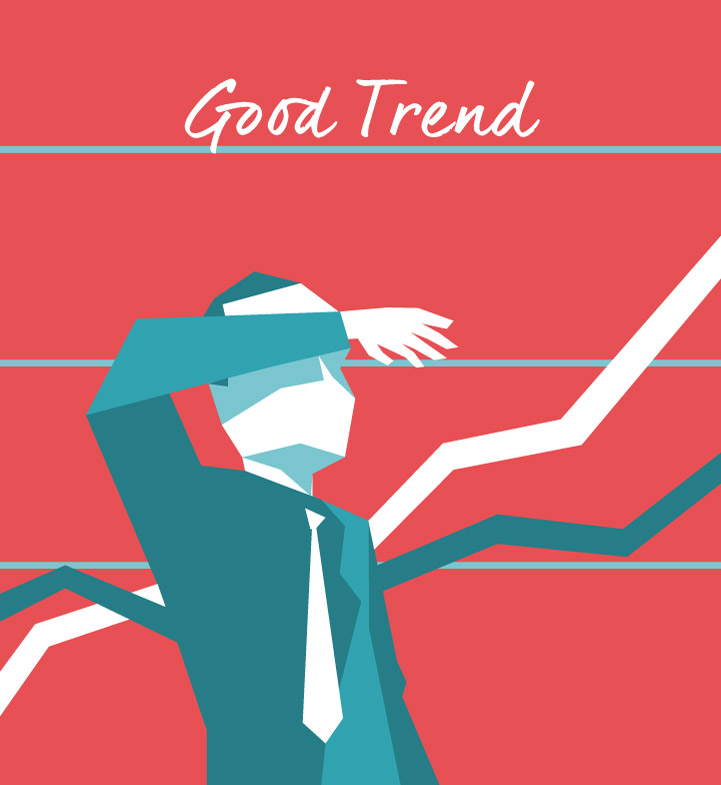 Download Good Trend vector art by Hurca.com