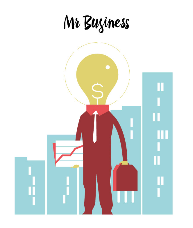 Download Mr Business Vector Art by Hurca.com