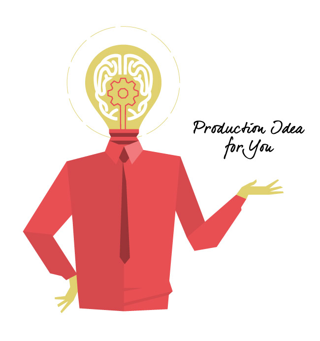 Download Production Idea for You vector art by Hurca.com