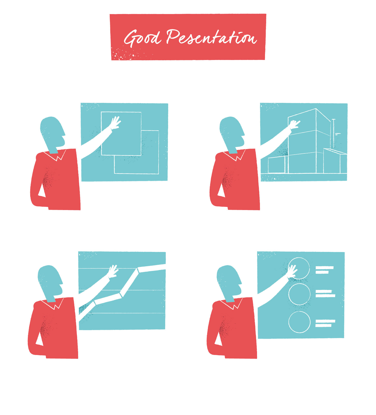 Good Presentation vector art series available for download