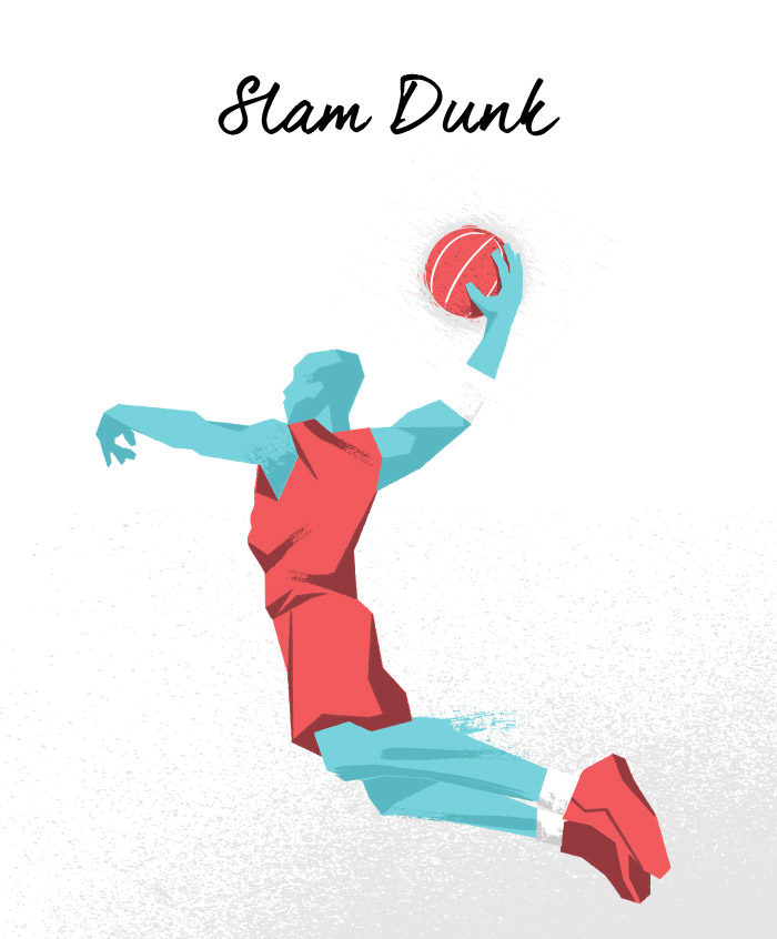 Download Slam Dunk Vector Art by Hurca.com