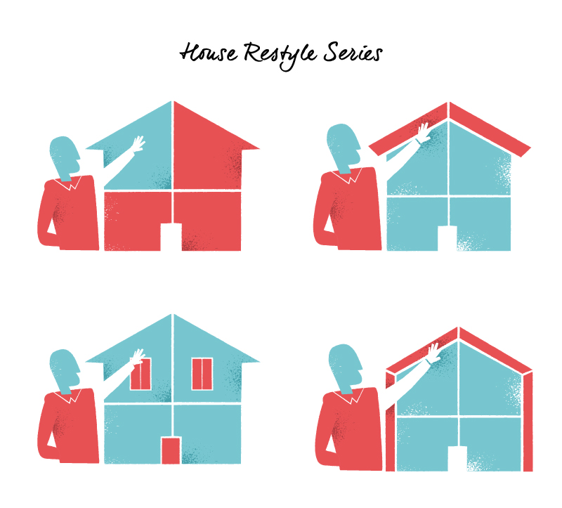 Download House Restyle Series vector clipart by Hurca.com