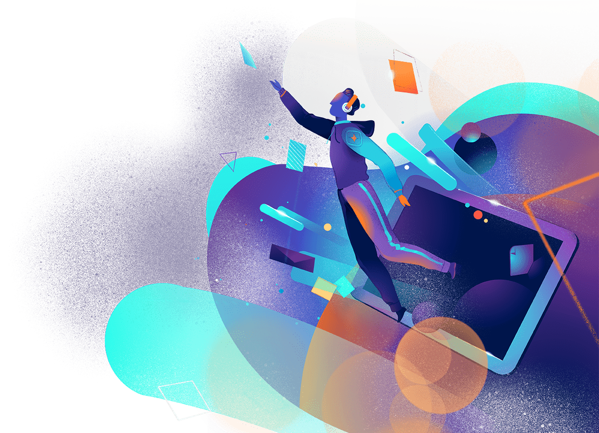 Chasing_The_Flow_wow Chasing the Flow Illustration by Hurca!