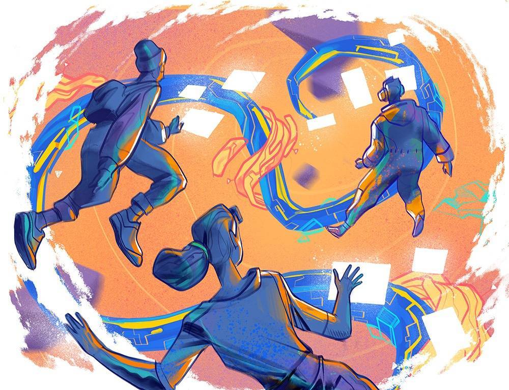 Main Stream Illustration Art by Hurca!