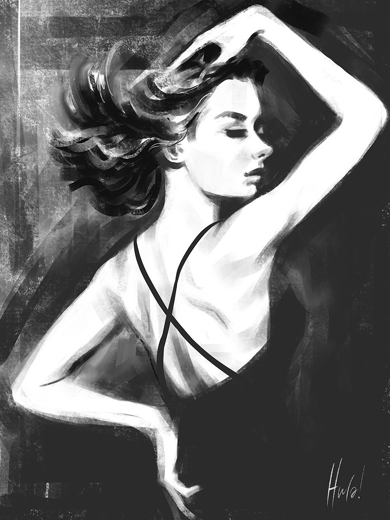 Woman Sketch by Hurca!