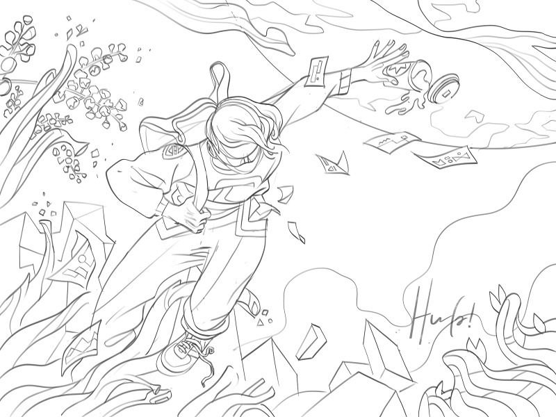 Dream Explorer Sketch by Hurca!