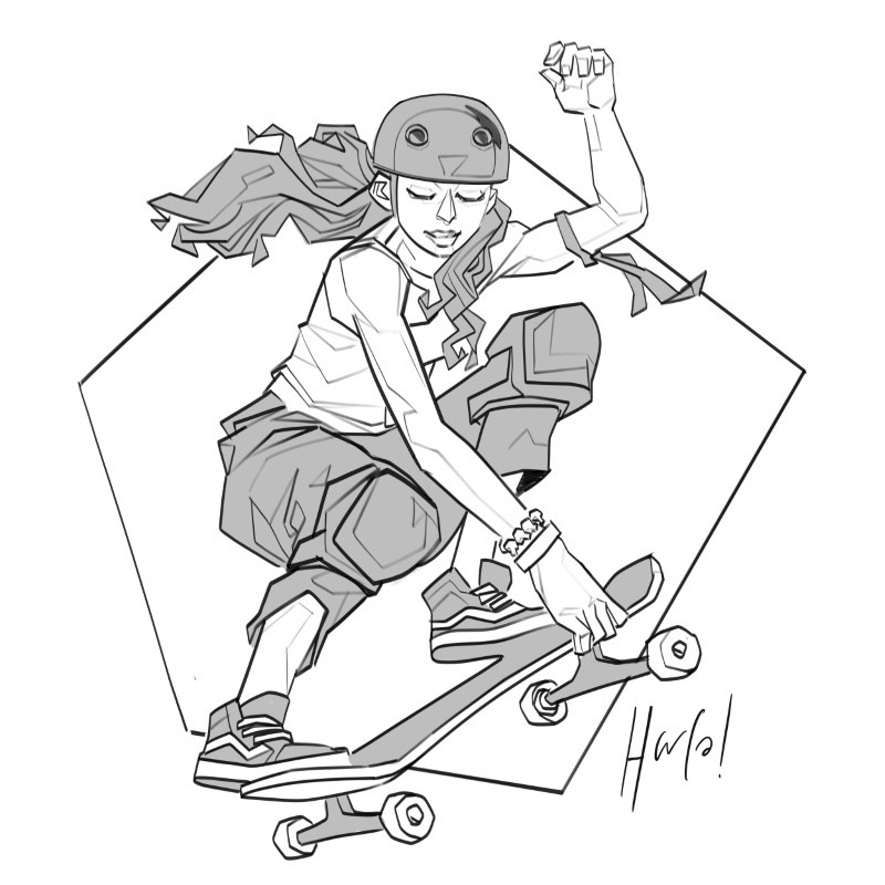 Nice Trick Sketch by Hurca!