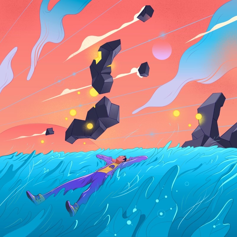 Extra-World Relax Illustration by Hurca!