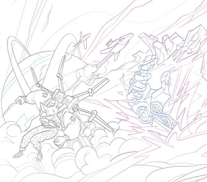 Game Instinct Sketch by Hurca!