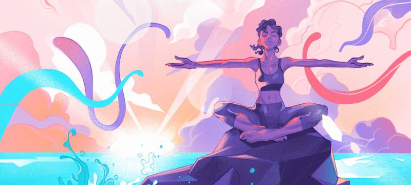 Physical Wellness Using Illustrations to Communicate Complex Ideas and Emotions