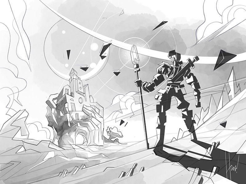 Fantasy Land - Drawing by Hurca!