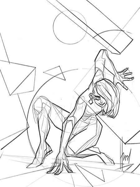 The Master of Shapes - Drawing by Hurca!