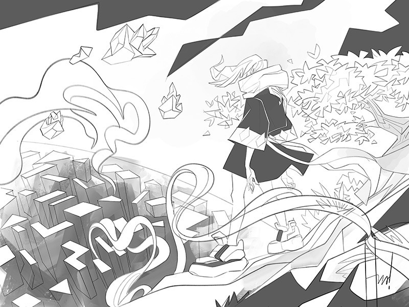 The Choice - Drawing by Hurca!