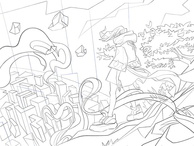 The Choice - Drawing by Hurca!