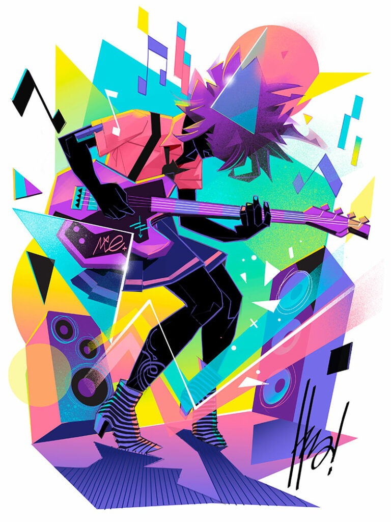 Rebel Sound - Illustration by Hurca!