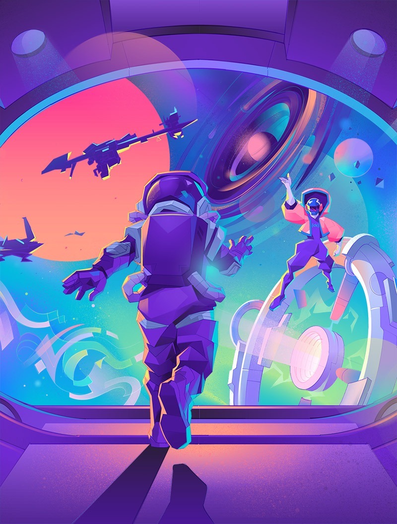 The Galaxy of Innovation - Illustration by Hurca!