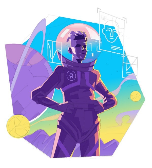 Illustration workflow, color step Illustration workflow, color step