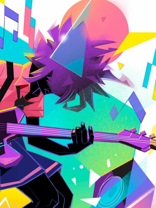 Rebel Sound illustration detail by Hurca!