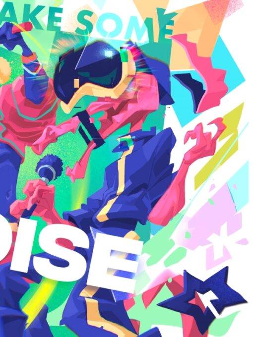 Make Some Noise | Illustration by Hurca!