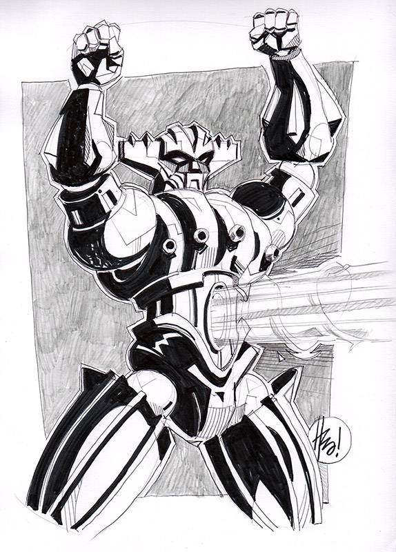 Jeeg - Sketch by Hurca!