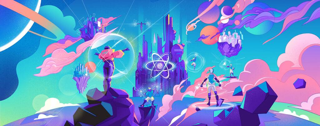 Masters Of The React Universe C3, illustration by Hurca!