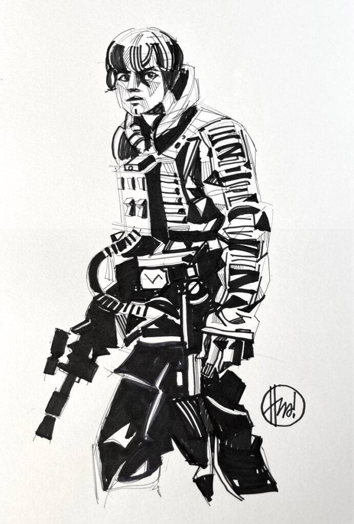 Luke | Sketch by Hurca!