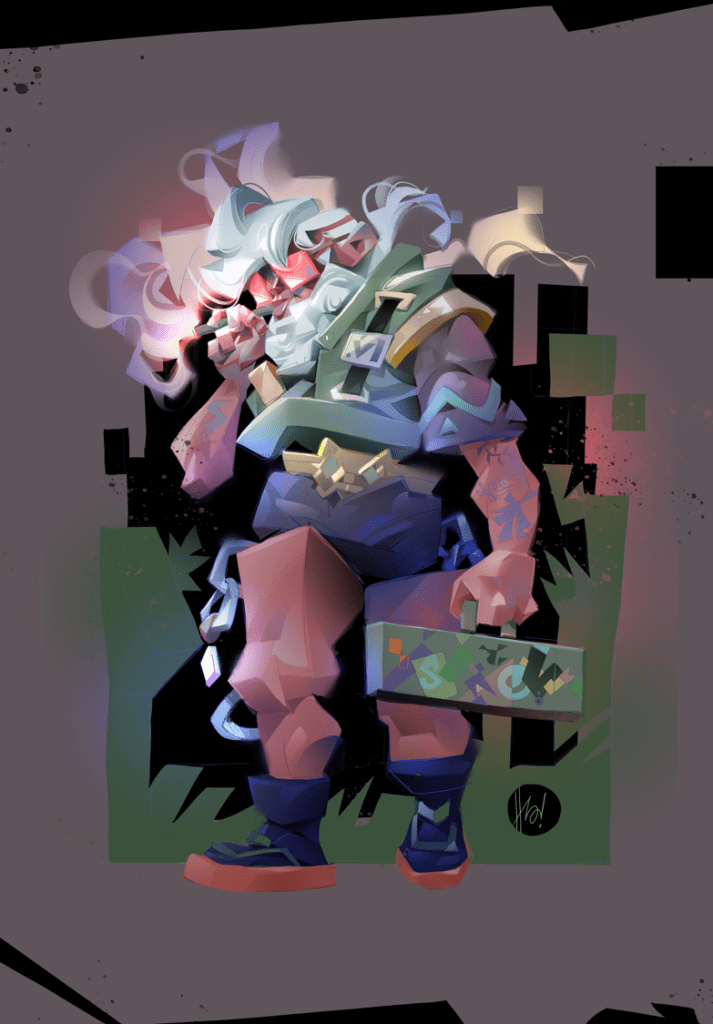 The Mercenary - Character Design by Hurca!